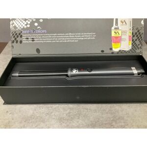 Straight Ahead 3/4 inch Pro Styling Wand Black